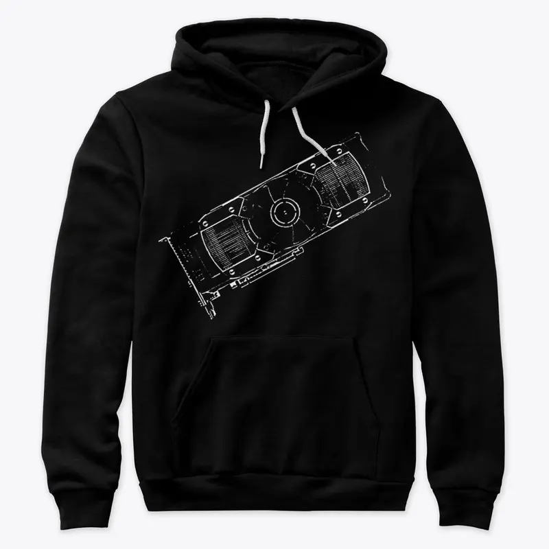 Graphics Card Sketch Hoodie